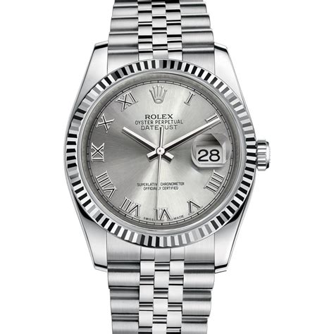 rolex datejust rhodium roman dial|Rolex Datejust 41mm rhodium dial.